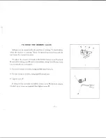 Preview for 10 page of Singer 20U Instructions Manual