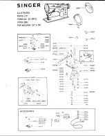 Preview for 2 page of Singer 457G140 Illustrated Parts List