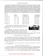 Preview for 12 page of Singer 678B002 Service Manual And Parts List