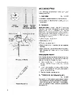 Preview for 6 page of Singer Graduate 6705 Instructions Manual