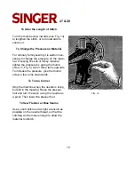 Preview for 15 page of Singer NO. 28 Instructions For Using Manual