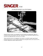 Preview for 27 page of Singer NO. 28 Instructions For Using Manual