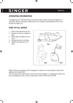 Preview for 7 page of Singer SGR-17100-CRBS Instruction Manual