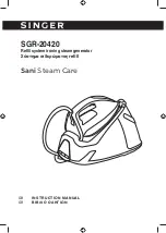 Singer SGR-20420 Instruction Manual preview