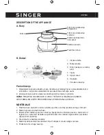 Preview for 20 page of Singer Vita cook Instruction Manual