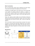 Preview for 3 page of sinmag HS-3 Owner'S Manual