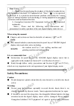 Preview for 2 page of SINO SDS2MS Operation Manual