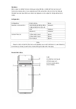 Preview for 2 page of Sinocan HMPOS4 User Manual