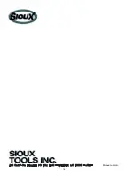 Preview for 16 page of Sioux Tools 4038 Instructions Manual