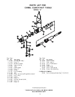 Preview for 15 page of Sioux Tools CN9BL Instructions-Parts List Manual