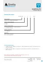 Preview for 8 page of SIRETTA QUARTZ-LITE LTE (EU) Hardware Reference Manual