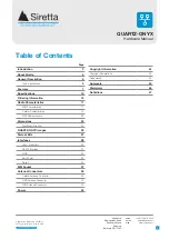 Preview for 2 page of SIRETTA QUARTZ-ONYX Hardware Reference Manual