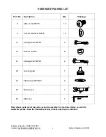 Preview for 7 page of Sirius Fitness 16116305 Owner'S Manual