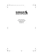 Preview for 68 page of Sirius Satellite Radio SC-H1W User Manual