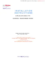 Sirius Satellite Radio SIU3 Installation Instructions preview