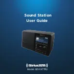 Sirius XM RAdio GDI-SXTTR2 User Manual preview