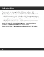 Preview for 4 page of Sirius XM RAdio Universal Home Kit User Manual