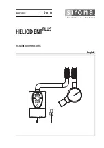 Preview for 1 page of Sirona Heliodent plus Installation Instructions Manual