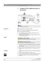 Preview for 20 page of Sirona XIOS Operating Instructions And Installation