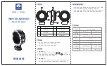 Preview for 1 page of SIRUI EF-E Instructions