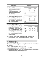 Preview for 16 page of SitePro 26-DT05 Operating Instructions Manual