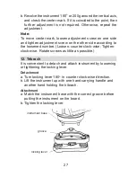 Preview for 28 page of SitePro 26-DT05 Operating Instructions Manual