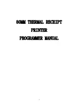 Preview for 1 page of Sitten BT850A Programmer'S Manual