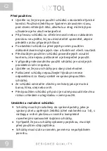 Preview for 10 page of SIXTOL ALU STEPS SX3033 Instructions For Use Manual