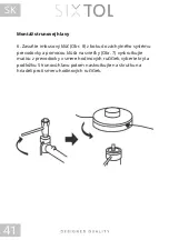 Preview for 42 page of SIXTOL GRASS CUT 3.8 Instructions For Use Manual