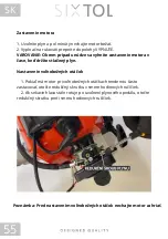 Preview for 56 page of SIXTOL GRASS CUT 3.8 Instructions For Use Manual