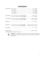 Preview for 9 page of Sizewise SW Advantage User Manual