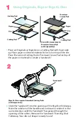 Preview for 6 page of SIZZIX Big Shot Foldaway Manual