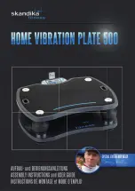 Preview for 1 page of Skandika Fitness Home Vibration Plate 500 Assembly Instructions And User Manual