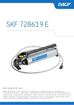 SKF 728619 E Instructions For Use Manual preview