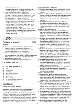 Preview for 74 page of Skil 9390 Original Instructions Manual