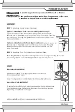 Preview for 3 page of SKLZ SPEED STRIKER Setup Instructions