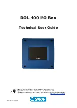 Skov DOL 100 I/O box 10RL Technical User Manual preview