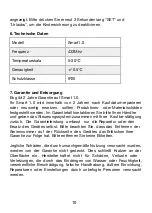 Preview for 10 page of SKS Simka SDUM-200101 Operation Instructions Manual