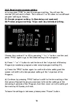 Preview for 16 page of SKS Simka SDUM-200101 Operation Instructions Manual