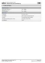 Preview for 4 page of sks 300020 Installation Instructions Manual