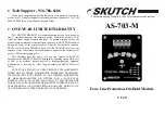 Preview for 2 page of SKUTCH AS-703-M Quick Start Manual