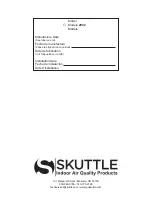 Preview for 20 page of Skuttle 2002 Installation Instructions Manual