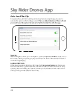 Preview for 22 page of sky rider Condor Pro User Manual