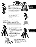 Preview for 3 page of SKY-WATCHER 15012EQ3-2 Instruction Manual