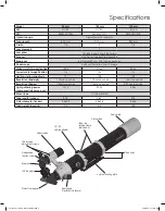 Preview for 3 page of SKY-WATCHER Black Diamond ED80 Owner'S Manual