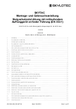 Preview for 39 page of SKYLOTEC Skytac Instructions For Use Manual