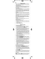 Preview for 2 page of Skymaster 2425 Operating Instructions Manual