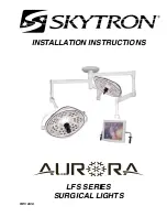 Preview for 111 page of Skytron AURORA LED 5 4000K Installation Instructions Manual