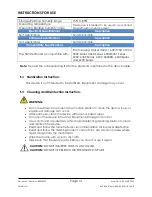 Preview for 14 page of Skytron F-PTB2SKY Instructions For Use Manual