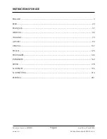 Preview for 2 page of Skytron Levitator III F-LHLEV3 Instructions For Use Manual